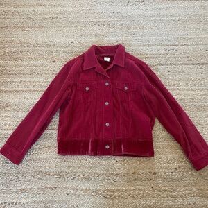 J Jill corduroy Jean jacket size small